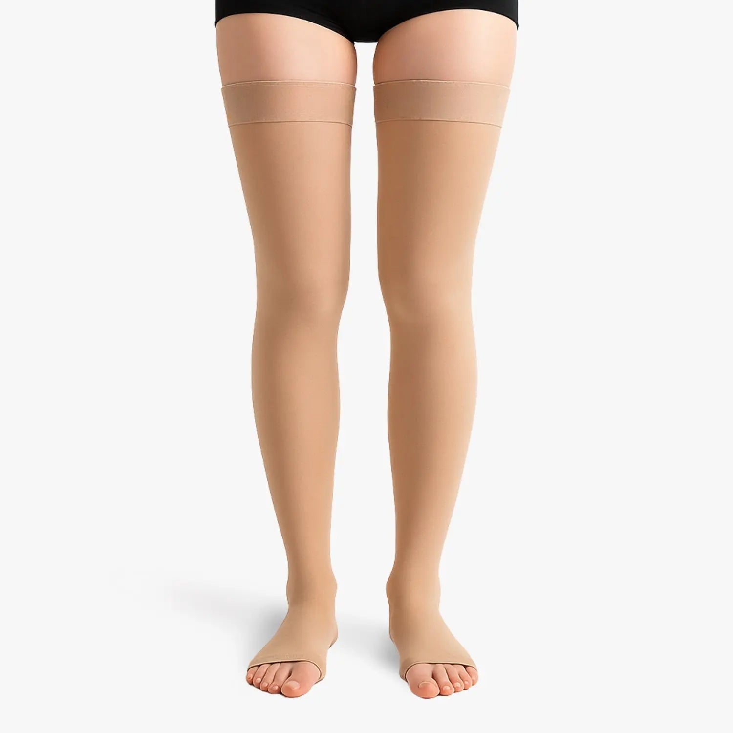 Bas de contention opaque à pieds ouverts classe 2 my contention