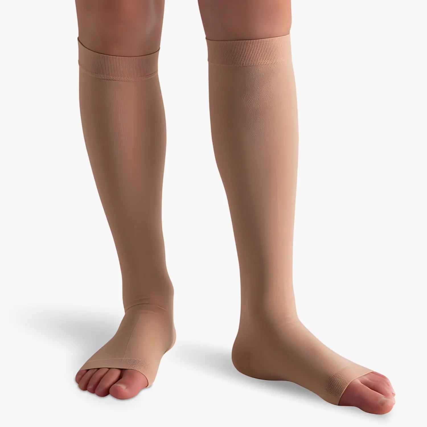 Chaussettes de contention à pieds ouverts classe 2 my contention