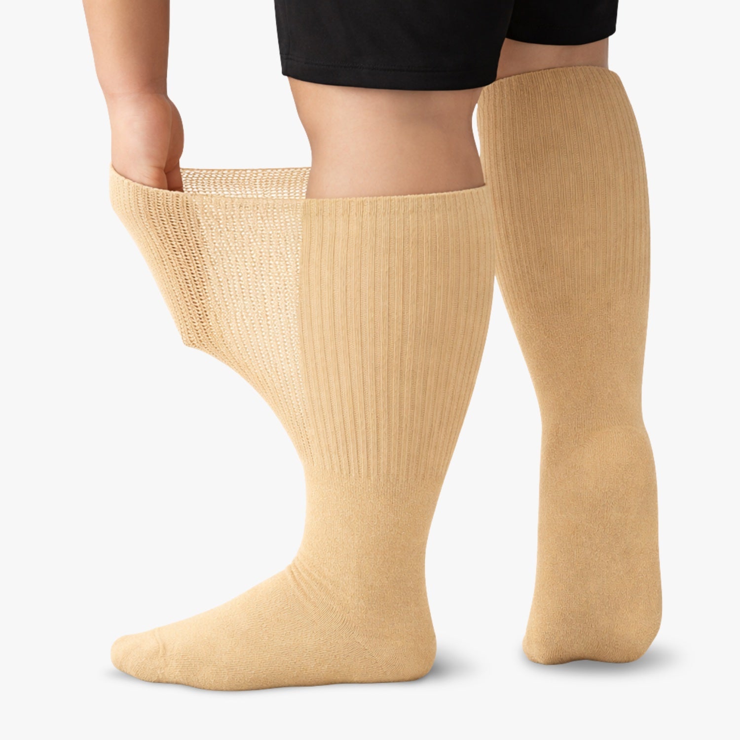 Chaussettes diabétiques extra-larges et confortables