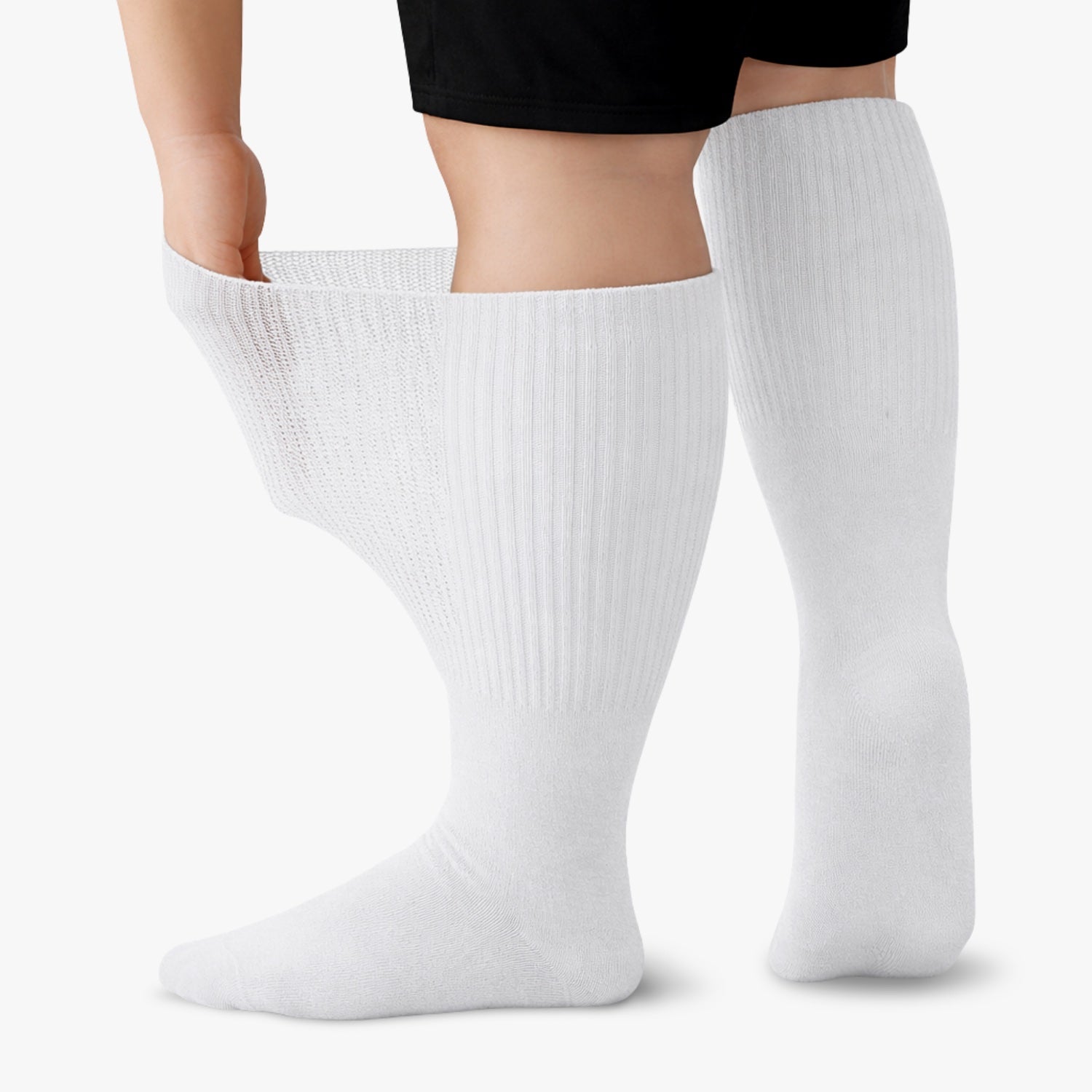 Chaussettes diabétiques extra-larges et confortables